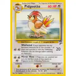 Base Set 2 - 028/130 - Pidgeotto - Rare (Near Mint -)