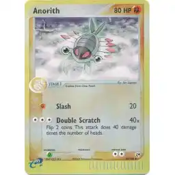EX Sandstorm - 028/100 - Anorith - Reverse Holo