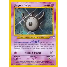 Neo Destiny - 029/105 - Unown W - Rare