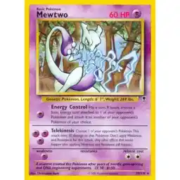 Legendary Collection - 029/110 - Mewtwo - Rare (Damaged)