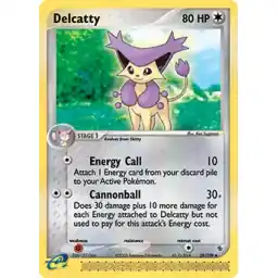 EX Ruby & Sapphire - 029/109 - Delcatty