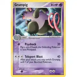 EX Emerald - 29/106 - Grumpig