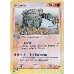 EX Dragon - 29/97 - Graveler - Reverse Holo (Near Mint -)