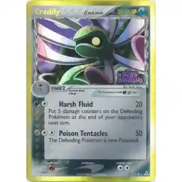 EX: Holon Phantoms - 002/110 - Cradily (delta species) - Reverse Holo