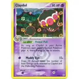 EX Hidden Legends - 2/101 - Claydol - Reverse Holo Rare
