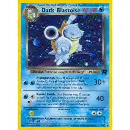 Team Rocket - 03/82 - Dark Blastoise - Holo (Damaged)