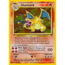 Legendary Collection - 003/110 - Charizard - Holo (Heavily Played)