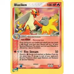 EX Ruby & Sapphire - 003/109 - Blaziken - Holo (Lightly Played)