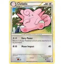 HeartGold & SoulSilver - 003/123 - Clefable - Holo Rare