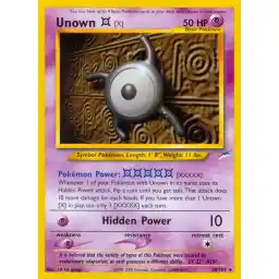 Neo Destiny - 030/105 - Unown X - Rare