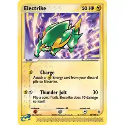 EX Ruby & Sapphire - 030/109 - Electrike