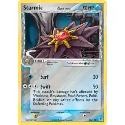 EX Delta Species - 30/113 - Starmie (delta species) - Rare