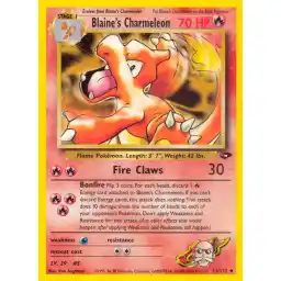 Gym Challenge - 031/132 - Blaine's Charmeleon (Near Mint -)
