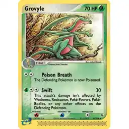 EX Ruby & Sapphire - 031/109 - Grovyle
