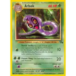 Fossil - 31/62 - Arbok (Lightly Played)