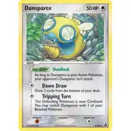 EX Legend Maker - 31/92 - Dunsparce
