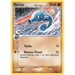 EX: Dragon Frontiers - 031/101 - Horsea (delta species)