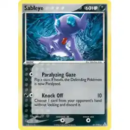 EX: Holon Phantoms - 031/110 - Sableye - Rare