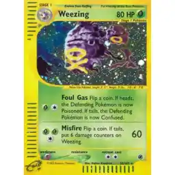 Expedition - 032/165 - Weezing - Holo (Lightly Played)
