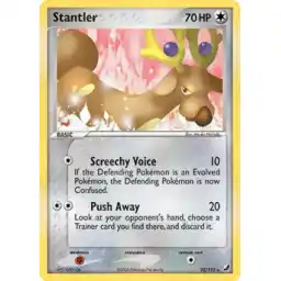 EX Unseen Forces - 32/115 - Stantler - Rare