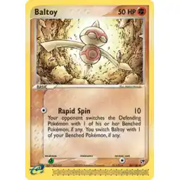 EX Sandstorm - 032/100 - Baltoy