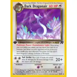 Team Rocket - 33/82 - Dark Dragonair - 1st Edition