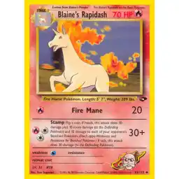 Gym Challenge - 033/132 - Blaine's Rapidash