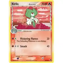 EX: Dragon Frontiers - 033/101 - Kirlia (delta species)