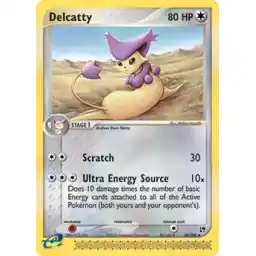 EX Sandstorm - 034/100 - Delcatty