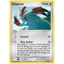 EX: Holon Phantoms - 034/110 - Zangoose - Rare
