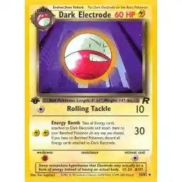 Team Rocket - 34/82 - Dark Electrode - 1st Edition