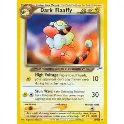 Neo Destiny - 034/105 - Dark Flaaffy (Lightly Played)