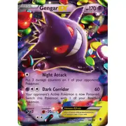 XY Phantom Forces - 034/119 - Gengar EX (Lightly Played)
