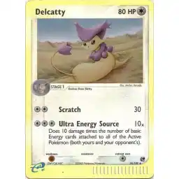 EX Sandstorm - 034/100 - Delcatty - Reverse Holo