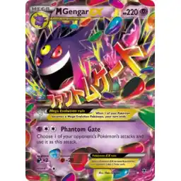 XY Phantom Forces - 035/119 - M Gengar EX (Lightly Played)