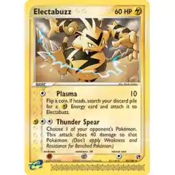 EX Sandstorm - 035/100 - Electabuzz (Lightly Played)