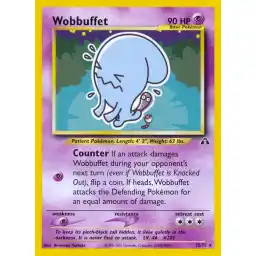 Neo Discovery - 35/75 - Wobbuffet - Rare (Lightly Played)