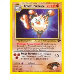 Gym Challenge - 035/132 - Brock's Primeape