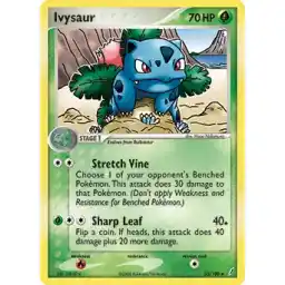 EX Crystal Guardians - 035/100 - Ivysaur (Lightly Played)