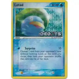 EX Deoxys - 035/107 - Lotad - Reverse Holo (Stamp)