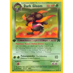 Team Rocket - 36/82 - Dark Gloom - 1st Edition