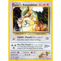 Gym Heroes - 036/132 - Blaine's Kangaskhan
