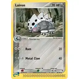 EX Ruby & Sapphire - 036/109 - Lairon
