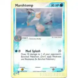 EX Dragon - 36/97 - Marshtomp - Reverse Holo (Lightly Played)