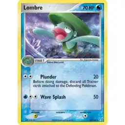 EX Crystal Guardians - 037/100 - Lombre (Moderately Played)