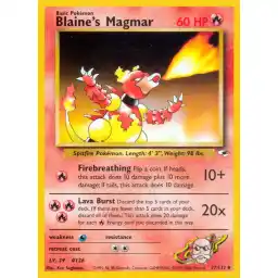 Gym Heroes - 037/132 - Blaine's Magmar