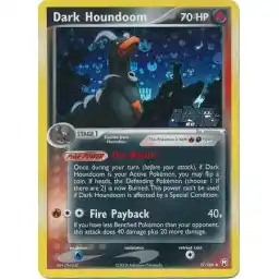 EX Team Rocket Returns - 037/109 - Dark Houndoom - Reverse Holo (Heavily Played)