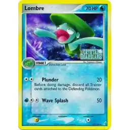 EX Crystal Guardians - 037/100 - Lombre - Reverse Holo (Lightly Played)
