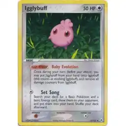 EX Hidden Legends - 37/101 - Igglybuff - Reverse Holo