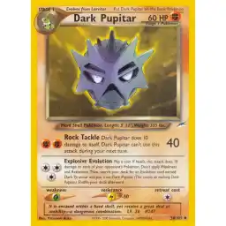 Neo Destiny - 038/105 - Dark Pupitar (Heavily Played)
